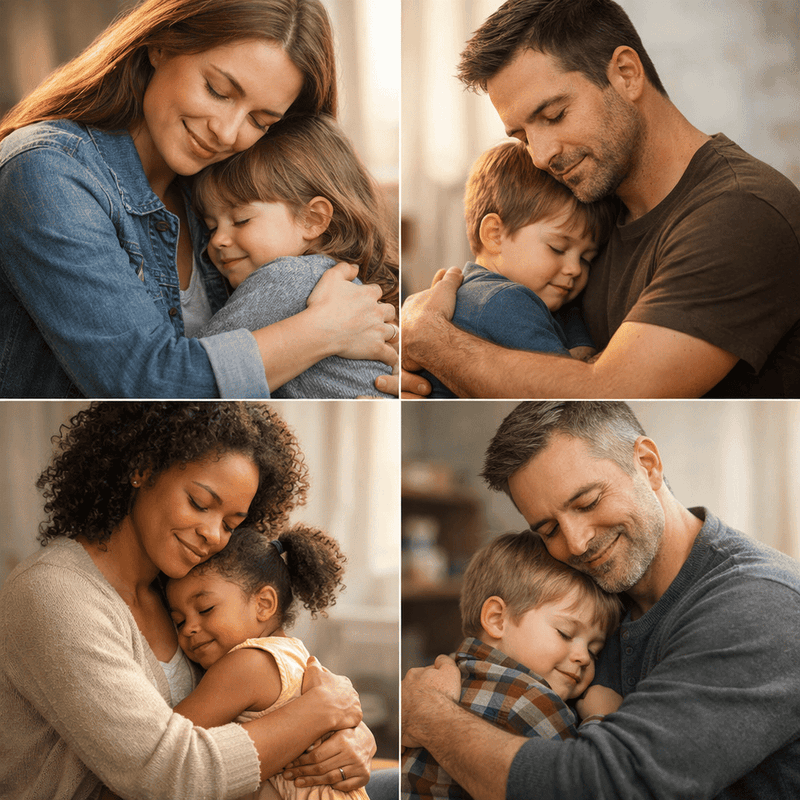 How to Create a Healing Image of Your Adult Self Hugging Your Inner Child (Using AI)