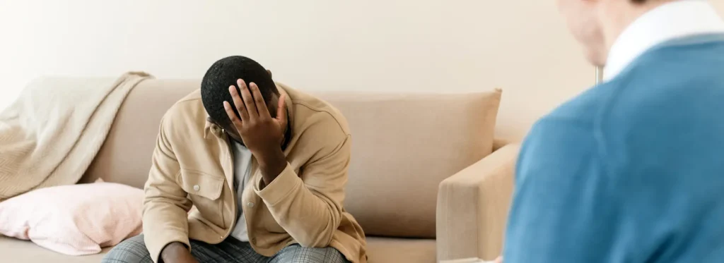 Man worried